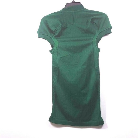 New Adidas Techfit Shockweb Jersey Men's Football Compression Dark Green - Picture 3 of 9